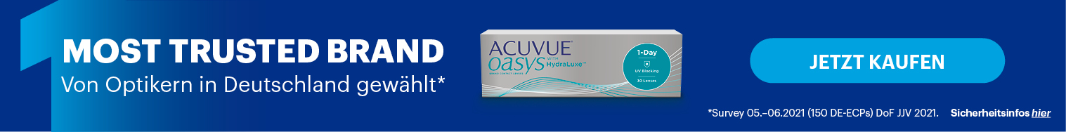 Acuvue Most Trusted Brand