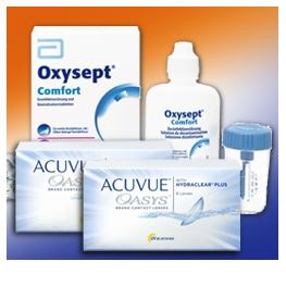  Acuvue Oasys 6er: 2 Boxen + Oxysept Comfort 60ml 