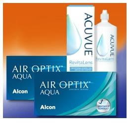  AirOptix Aqua 6er: 2 Boxen + Acuvue Revitalens 100ml 